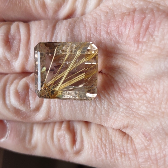 Semi-precious Gemstones Rutile Quarts, Dendronic Quarts, and Amitrine - Picture 2 of 12